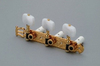 Gotoh TK7949002 Deluxe Classical Keys Gold with Pearloid Buttons 15:1 1-3/8 Spacing 1