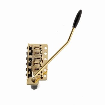 Wilkinson SB5316002 WVC-SB Vintage Style Trem Steel Block Push-In Arm Gold 2-1/8 String Spacing 1