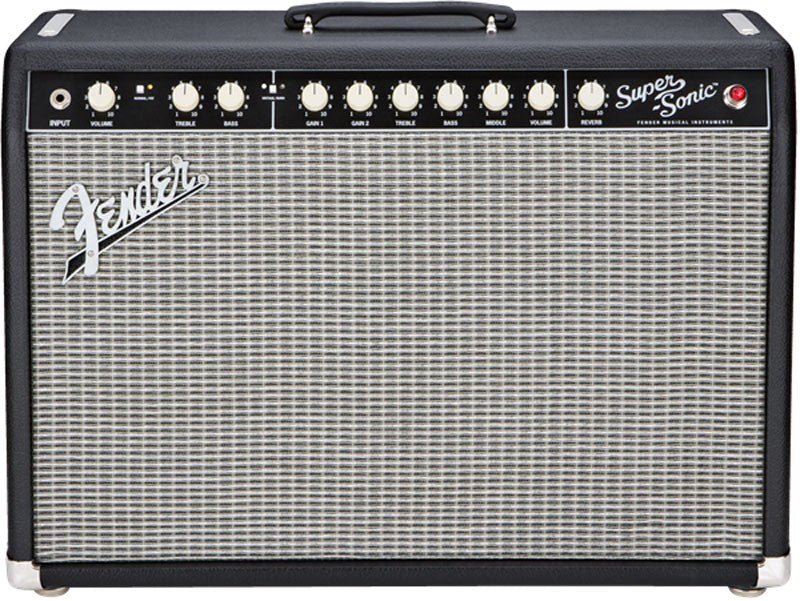 Fender Super Sonic 22 Combo Amplificador Guitarra Black 1