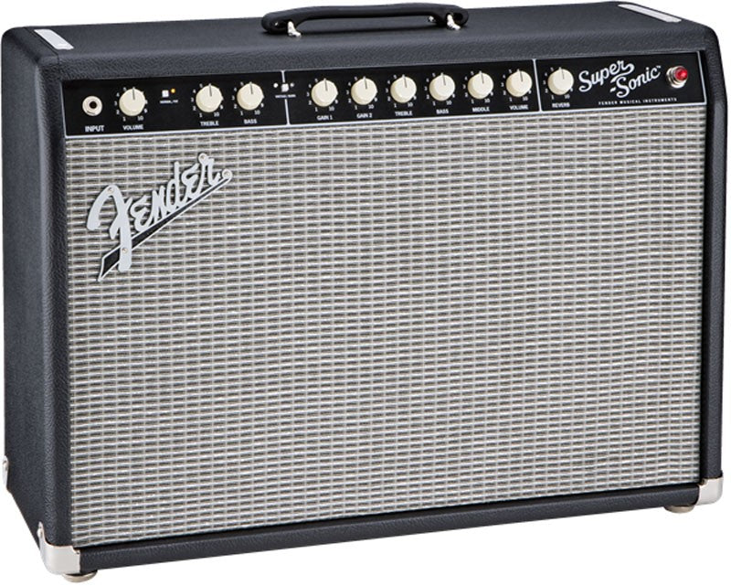 Fender Super Sonic 22 Combo Amplificador Guitarra Black 2