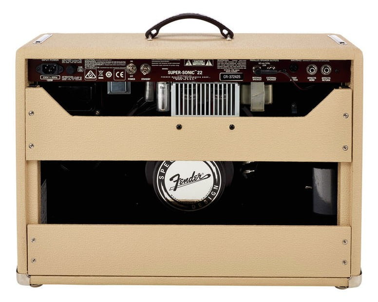 Fender Super Sonic 22 Combo Amplificador Guitarra Blonde 3