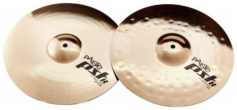 Paiste 14 PST8 Reflector Rock Hihat Platos Batería 14 Pulgadas 2