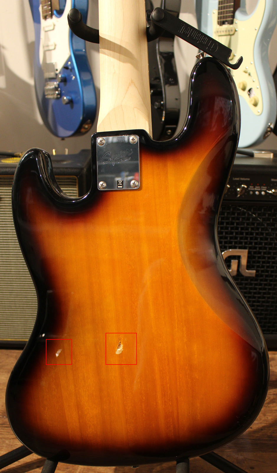 Squier Affinity Jazz Bass V IL Bajo Eléctrico 5 Cuerdas Brown Sunburst. Demo. 2