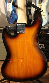 Squier Affinity Jazz Bass V IL Bajo Eléctrico 5 Cuerdas Brown Sunburst. Demo. 2