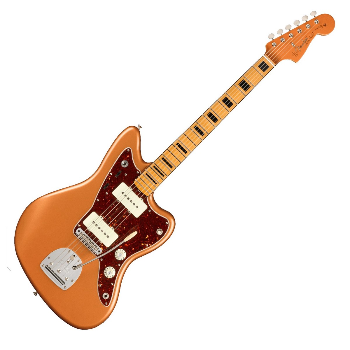 Fender Troy Van Leeuwen Jazzmaster MN Guitarra Eléctrica Copper Age 7