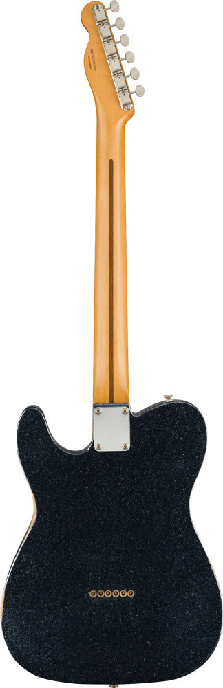 Fender Brad Paisley Esquire MN Guitarra Eléctrica Black Sparkle 2