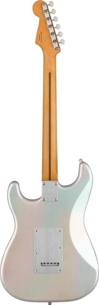 Fender HER Stratocaster MN Guitarra Eléctrica Chrome Glow 2