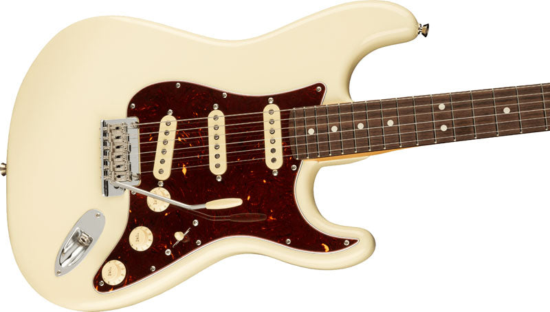 Fender American Professional II Stratocaster RW Guitarra Eléctrica Olympic White 3