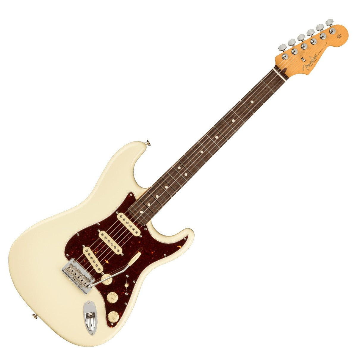 Fender American Professional II Stratocaster RW Guitarra Eléctrica Olympic White 7