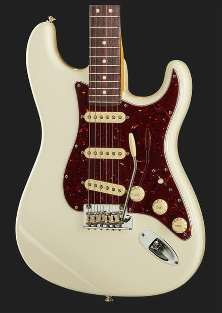 Fender American Professional II Stratocaster RW Guitarra Eléctrica Olympic White 10