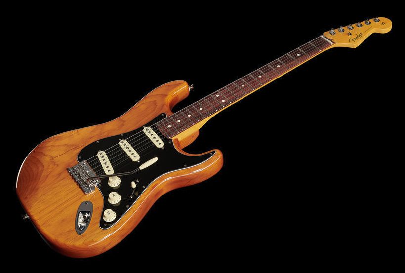 Fender American Professional II Stratocaster RW Guitarra Eléctrica Roasted Pine 16