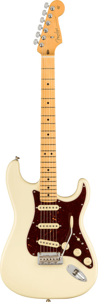 Fender American Professional II Stratocaster MN Guitarra Eléctrica Olympic White 1