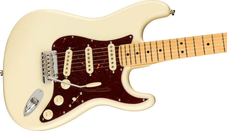 Fender American Professional II Stratocaster MN Guitarra Eléctrica Olympic White 3