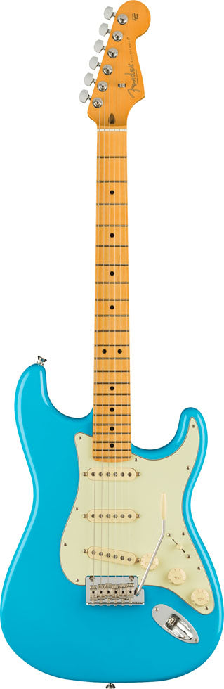 Fender American Professional II Stratocaster MN Guitarra Eléctrica Miami Blue 1