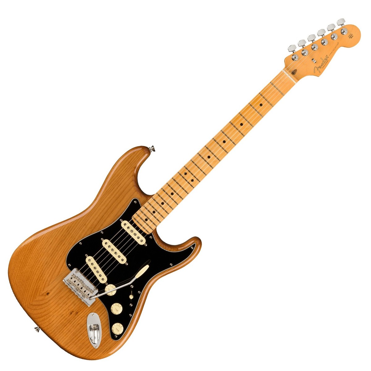 Fender American Professional II Stratocaster MN Guitarra Eléctrica Roasted Pine 7