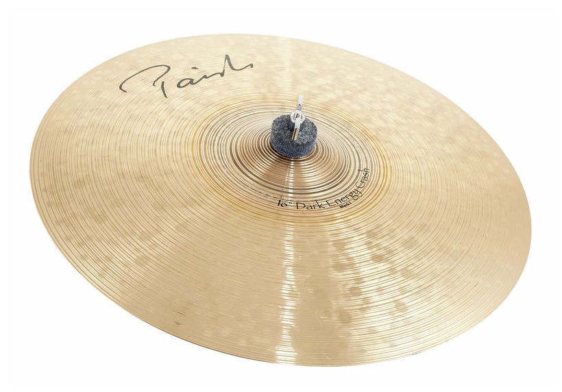 Paiste 16 Signature Dark Energy Crash Mark I Plato Batería 16 Pulgadas 1