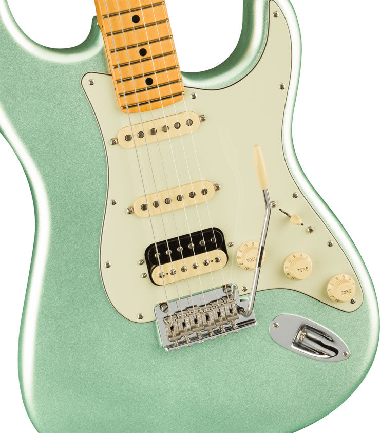 Fender American Professional II Stratocaster HSS MN Guitarra Eléctrica Mystic Surf Green 4