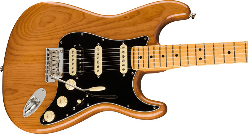 Fender American Professional II Stratocaster HSS MN Guitarra Eléctrica Roasted Pine 3