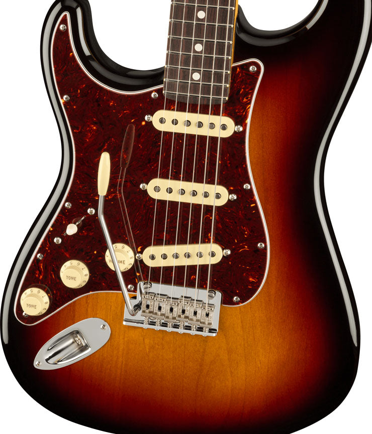 Fender American Professional II Stratocaster LH RW Guitarra Eléctrica 3TS Zurdos 4