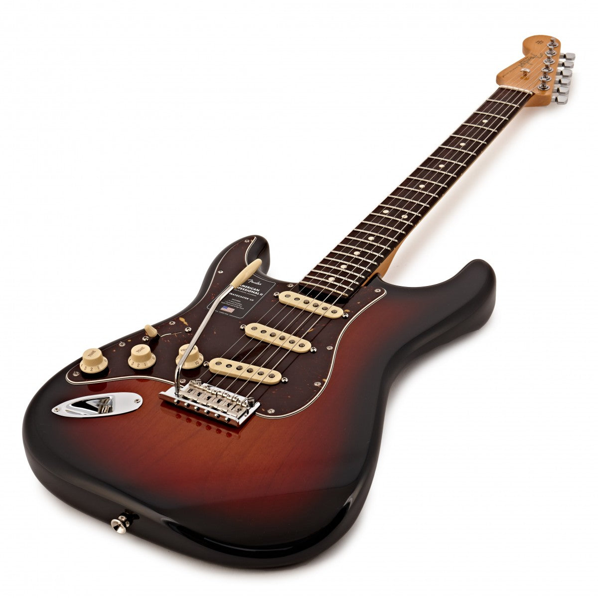 Fender American Professional II Stratocaster LH RW Guitarra Eléctrica 3TS Zurdos 9