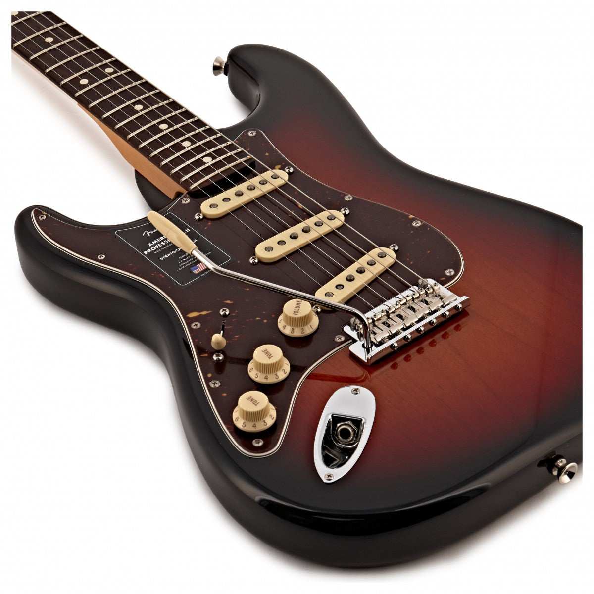 Fender American Professional II Stratocaster LH RW Guitarra Eléctrica 3TS Zurdos 10