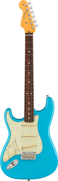 Fender American Professional II Stratocaster LH RW Guitarra Eléctrica Miami Blue Zurdos 1