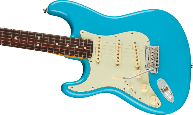 Fender American Professional II Stratocaster LH RW Guitarra Eléctrica Miami Blue Zurdos 3