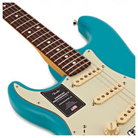 Fender American Professional II Stratocaster LH RW Guitarra Eléctrica Miami Blue Zurdos 11