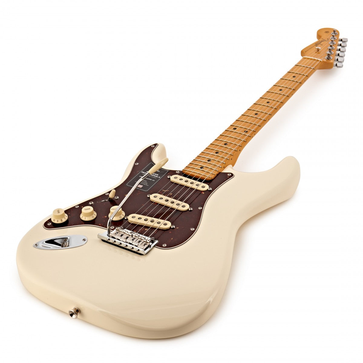 Fender American Professional II Stratocaster LH MN Guitarra Eléctrica Olympic White Zurdos 9