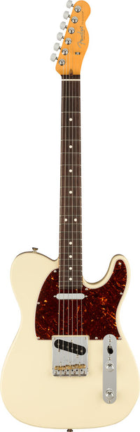 Fender American Professional II Telecaster RW Guitarra Eléctrica Olympic White 1