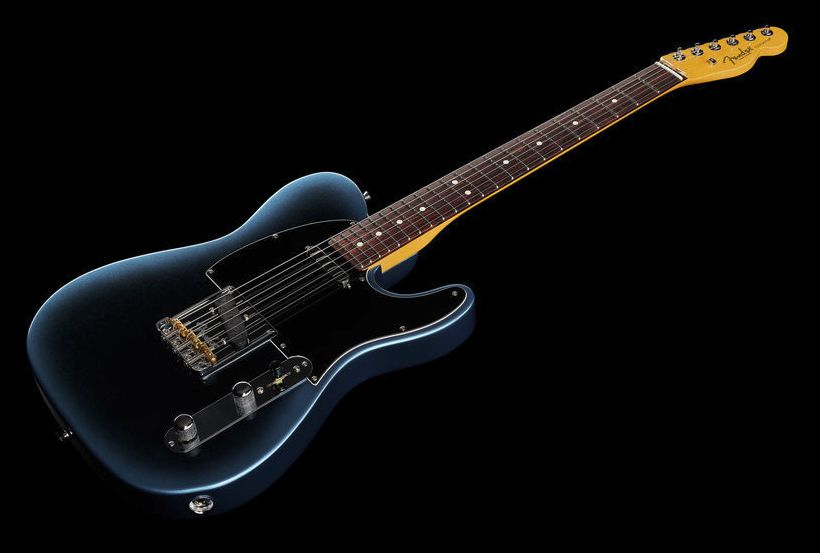 Fender American Professional II Telecaster RW Guitarra Eléctrica Dark Night 16