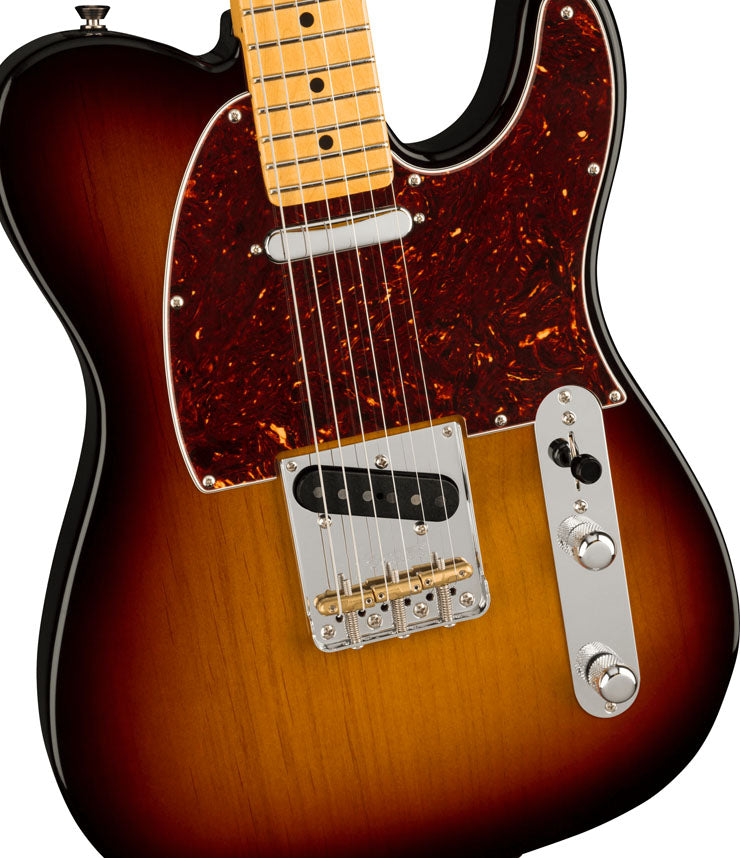 Fender American Professional II Telecaster MN Guitarra Eléctrica 3 Colores Sunburst 4