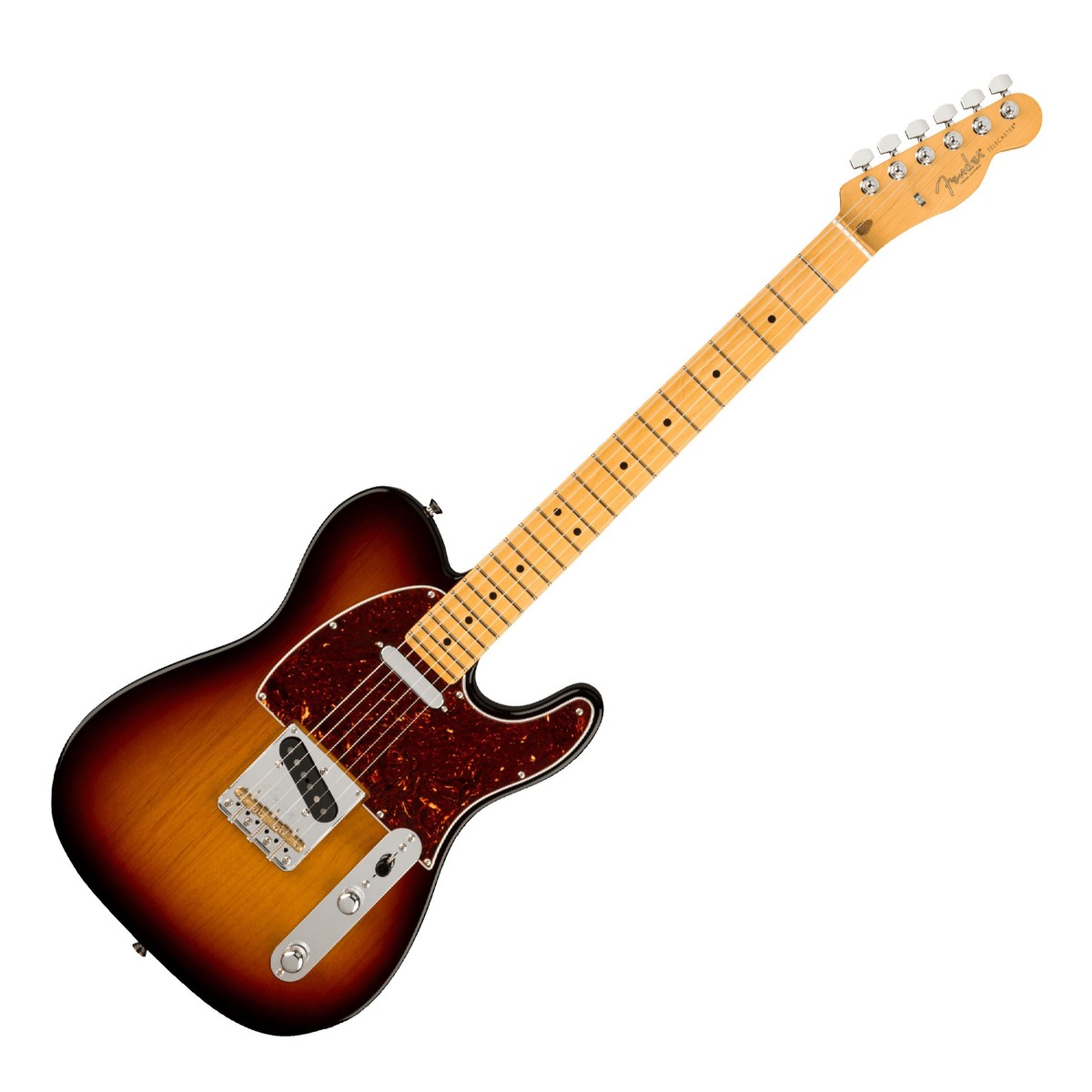 Fender American Professional II Telecaster MN Guitarra Eléctrica 3 Colores Sunburst 7