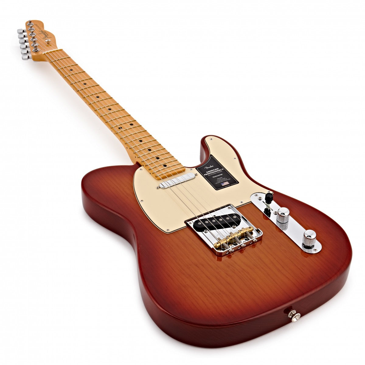 Fender American Professional II Telecaster MN Guitarra Eléctrica Sienna Sunburst 9