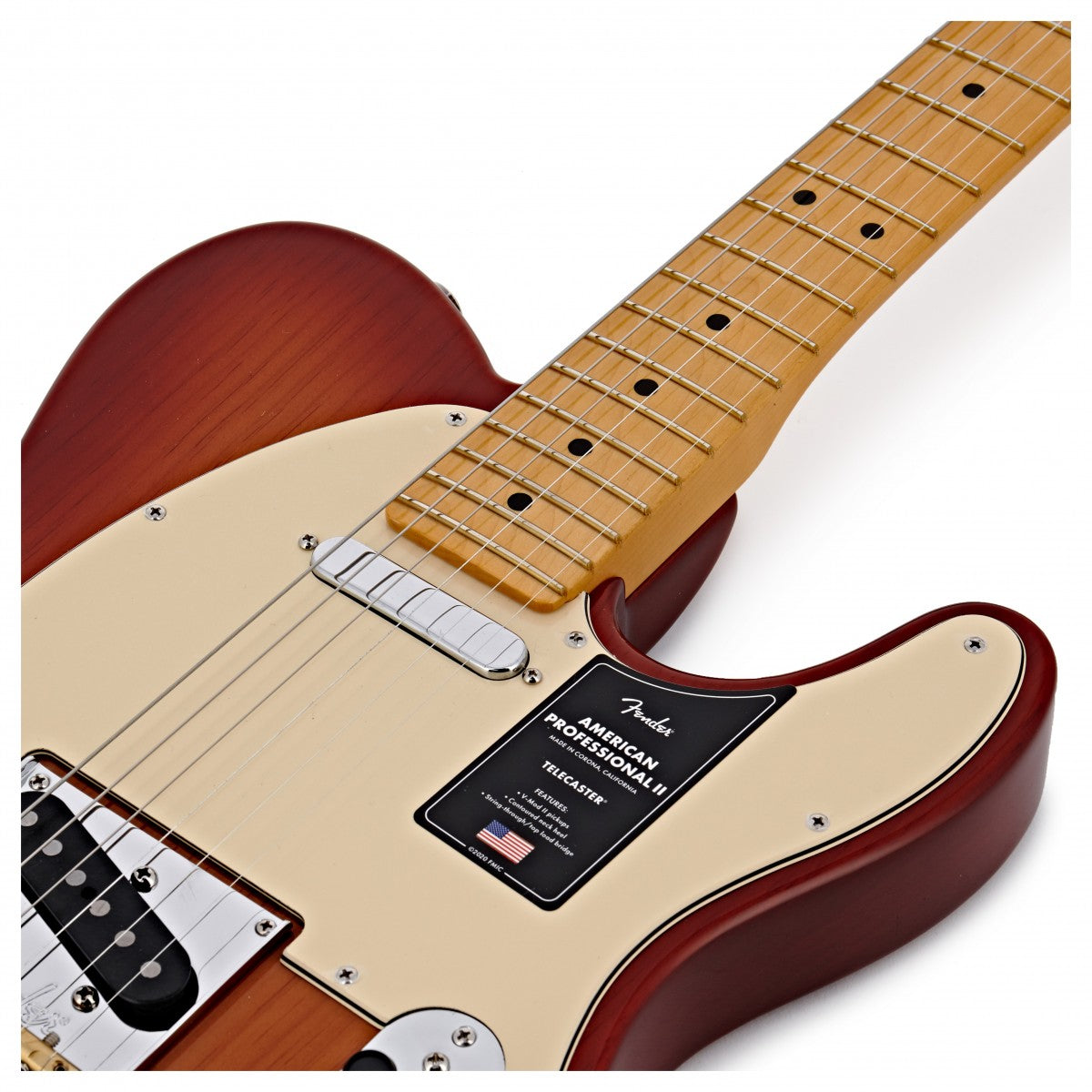 Fender American Professional II Telecaster MN Guitarra Eléctrica Sienna Sunburst 11