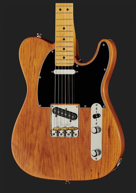 Fender American Professional II Telecaster MN Guitarra Eléctrica Roasted Pine 17