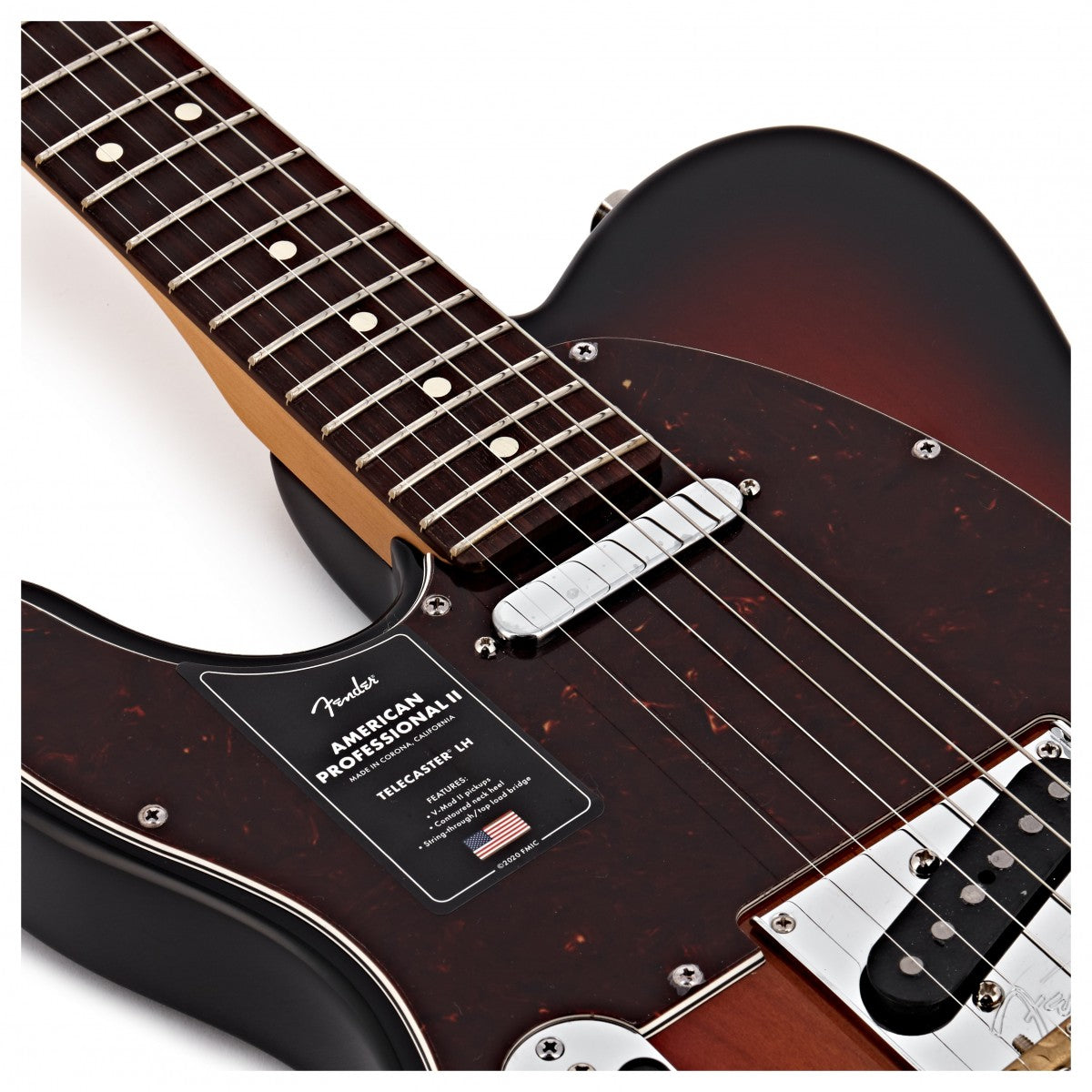 Fender American Professional II Telecaster LH RW Guitarra Eléctrica 3TS Zurdos 10