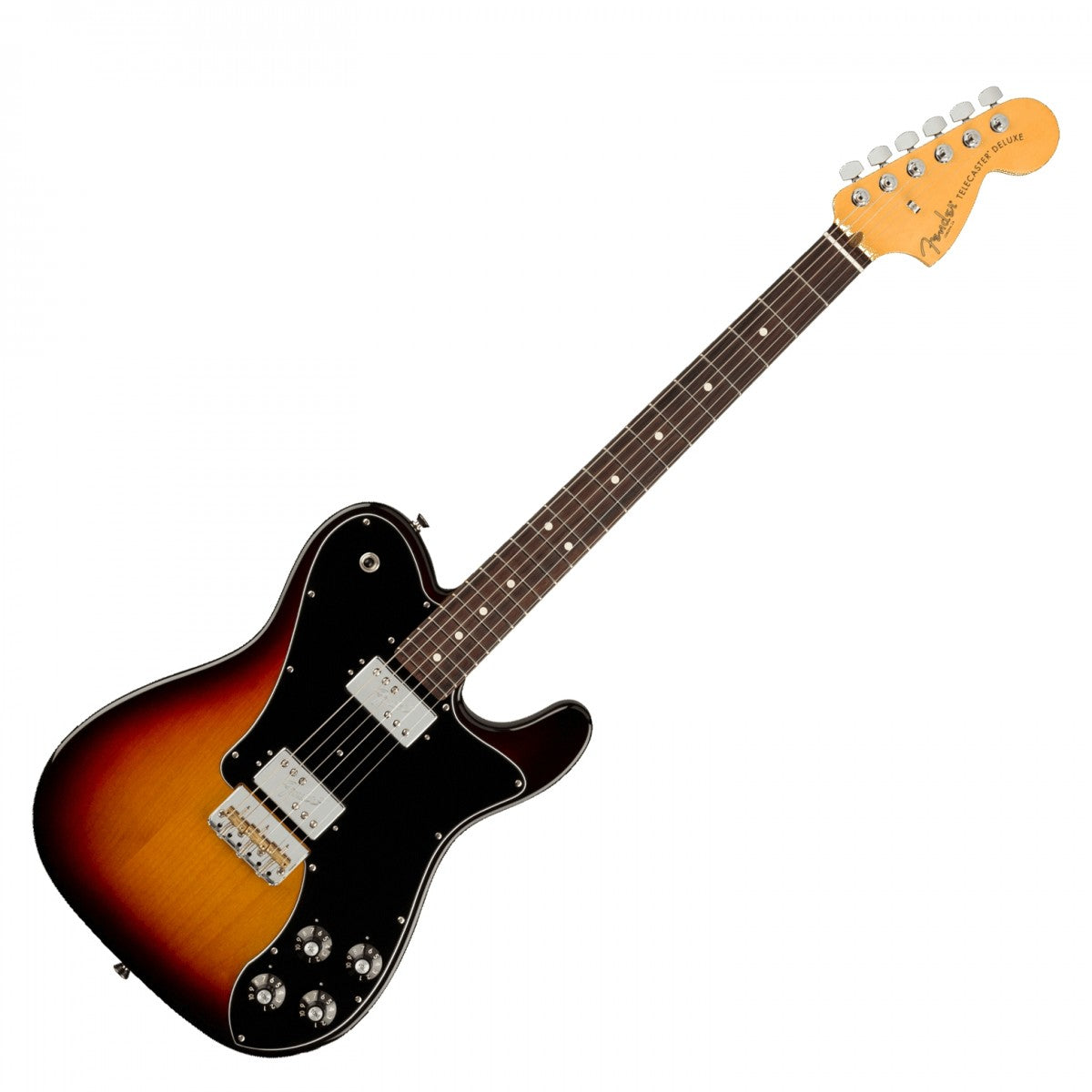 Fender American Professional II Telecaster DLX RW Guitarra Eléctrica 3 Colores Sunburst 7