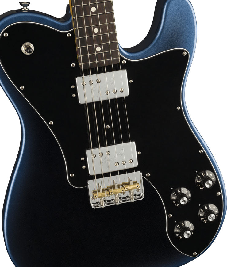 Fender American Professional II Telecaster DLX RW Guitarra Eléctrica Dark Night 4