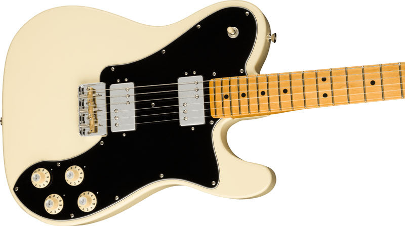 Fender American Professional II Telecaster DLX MN Guitarra Eléctrica Olympic White 3