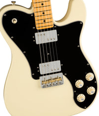 Fender American Professional II Telecaster DLX MN Guitarra Eléctrica Olympic White 4