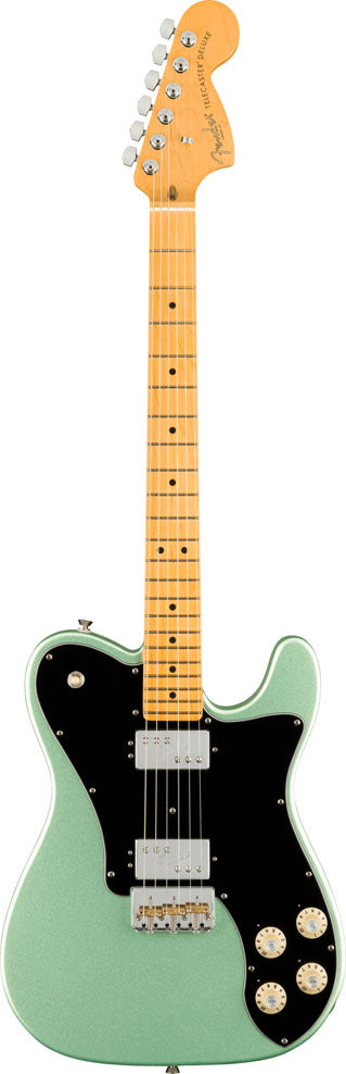 Fender American Professional II Telecaster DLX MN Guitarra Eléctrica Mystic Surf Green 1