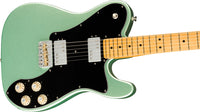 Fender American Professional II Telecaster DLX MN Guitarra Eléctrica Mystic Surf Green 3