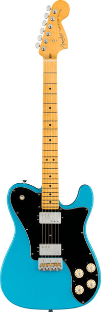 Fender American Professional II Telecaster DLX MN Guitarra Eléctrica Miami Blue 1