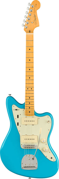 Fender American Professional II Jazzmaster MN Guitarra Eléctrica Miami Blue 1