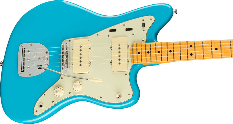 Fender American Professional II Jazzmaster MN Guitarra Eléctrica Miami Blue 3