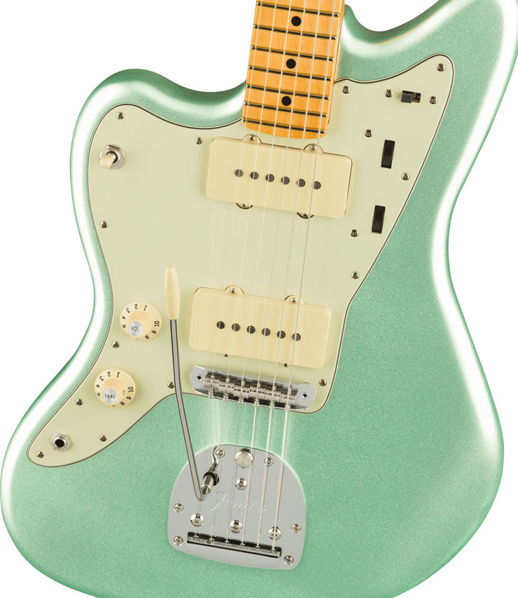 Fender American Professional II Jazzmaster LH MN Guitarra Eléctrica Mystic SFG Zurdos 4