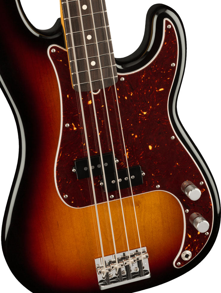 Fender American Professional II Precision Bass RW Bajo Eléctrico 3 Colores Sunburst 4