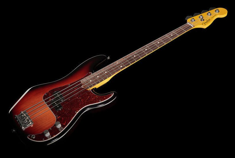 Fender American Professional II Precision Bass RW Bajo Eléctrico 3 Colores Sunburst 17