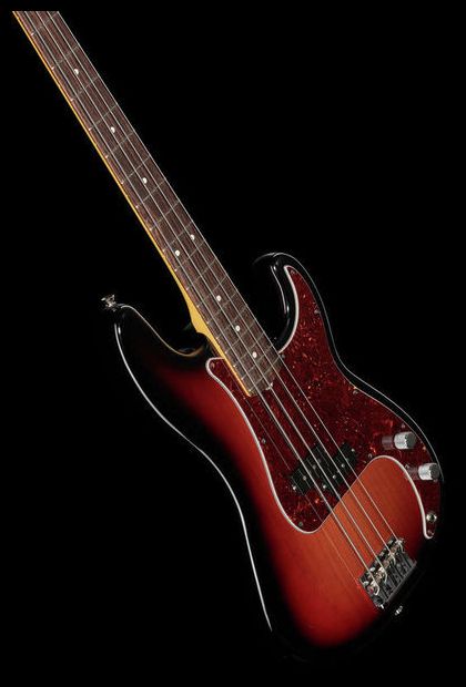 Fender American Professional II Precision Bass RW Bajo Eléctrico 3 Colores Sunburst 19